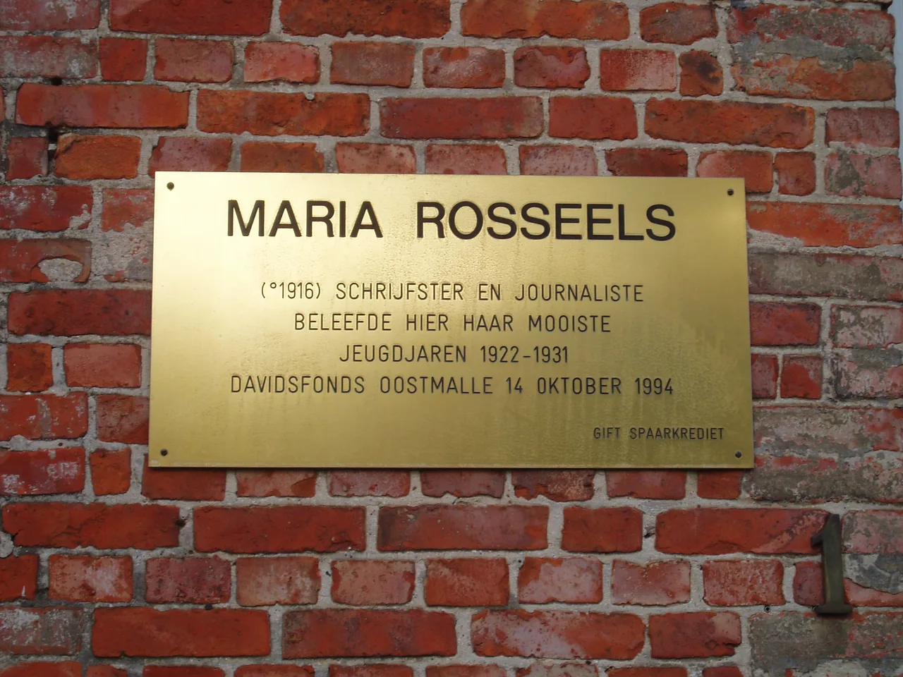 Maria Rosseels